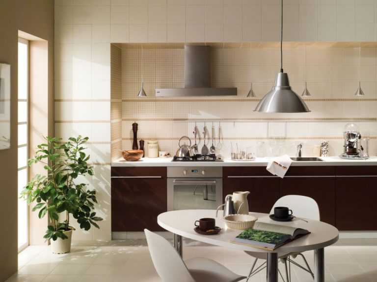 Плитка для кухни на пол: разновидности материала, дизайн фото, процесс укладки плитки своими руками