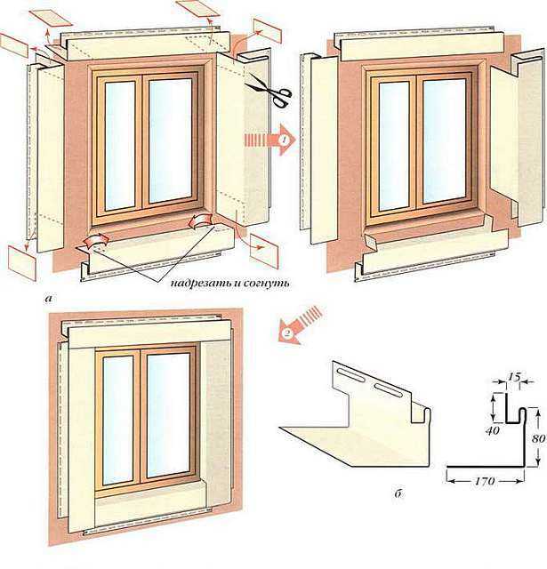 Измерение размеров окна для закупки необходимых материалов