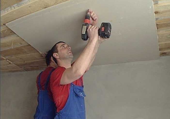 Как своими руками выровнять деревянный потолок в доме - журнал строителя