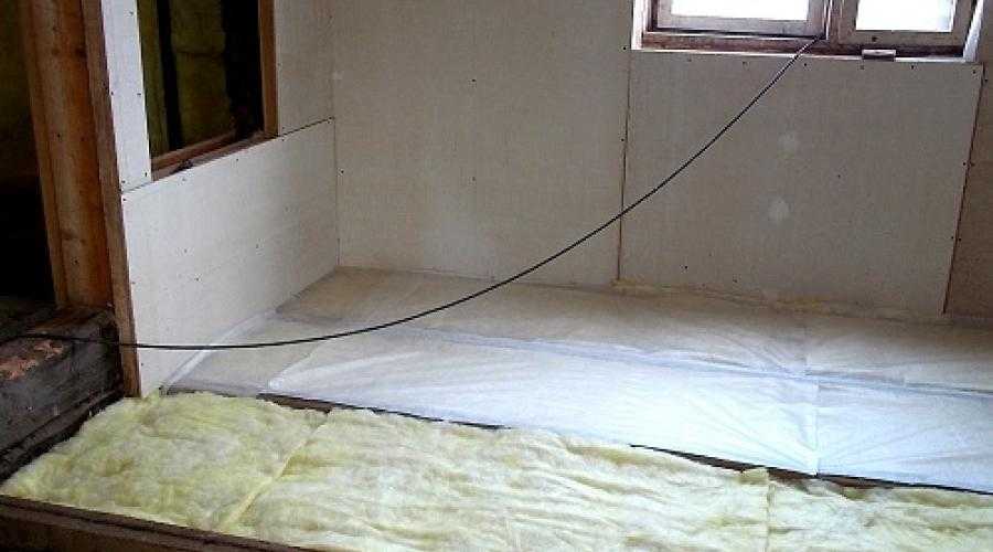 Как утеплить бетонный пол в частном доме - своими руками и на века