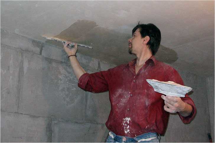 Выравнивание потолка своими руками - как правильно выровнять потолок | стройсоветы