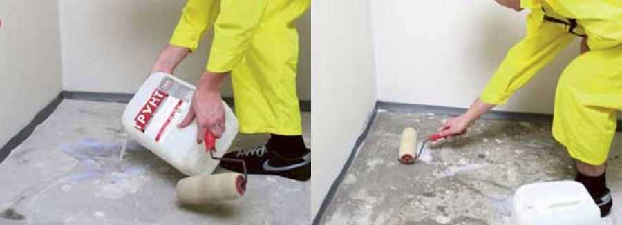 Грунтовка для пола под линолеум: нужна ли на бетонный, наливной пол