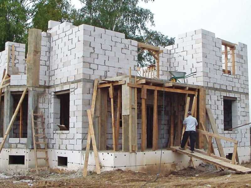Проекты домов из газобетона (107 фото): строительство и внутренняя отделка конструкций из газоблока своими руками