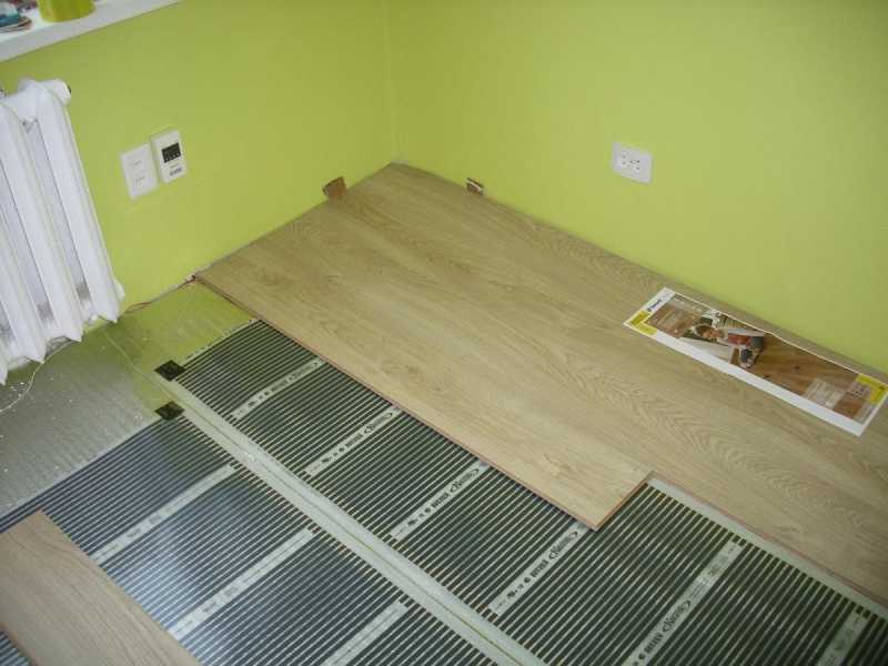 Теплый пол под ламинат на деревянный пол инструкции по монтажу
