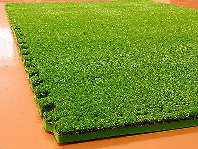 Какое бывает ковровое покрытие - искусственная трава: примеры