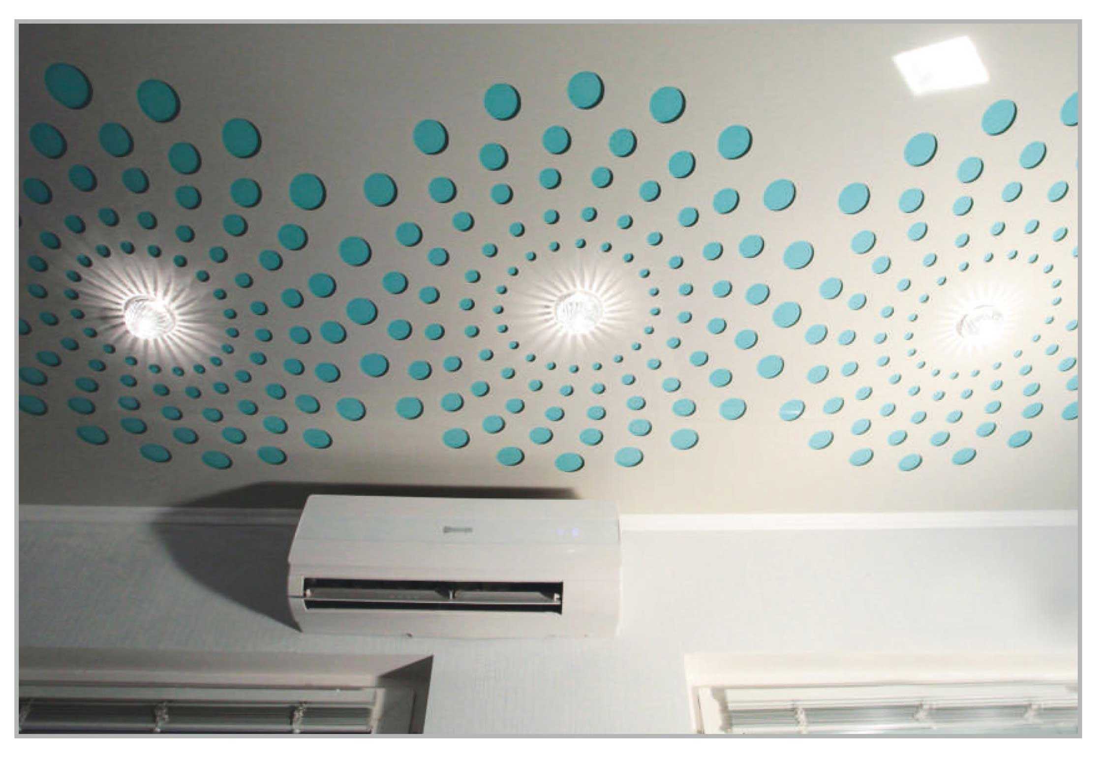 Перфорированные натяжные потолки: фото подвесных с подсветкой, монтаж и установка