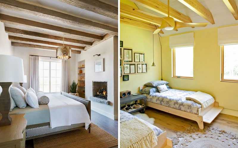 Как поднять потолок в частном доме деревянном и увеличить высоту потолка визуально