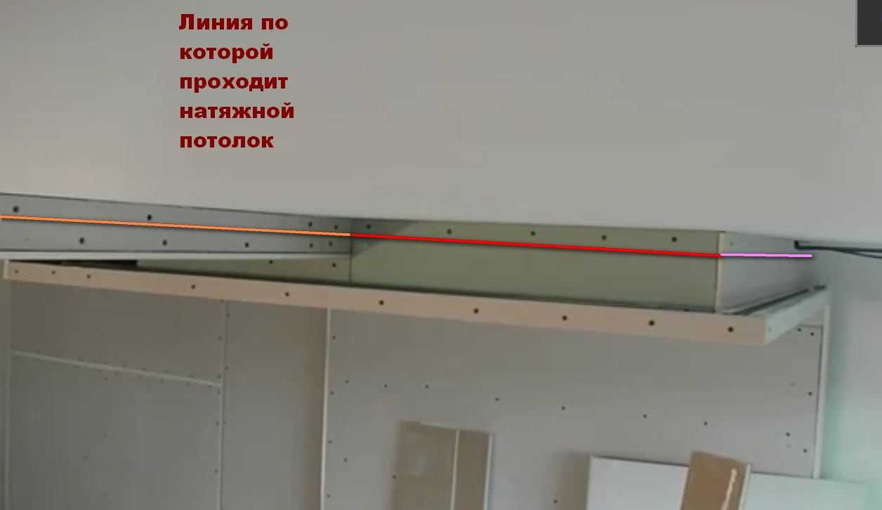 Парящий потолок из гипсокартона: конструкция, схема