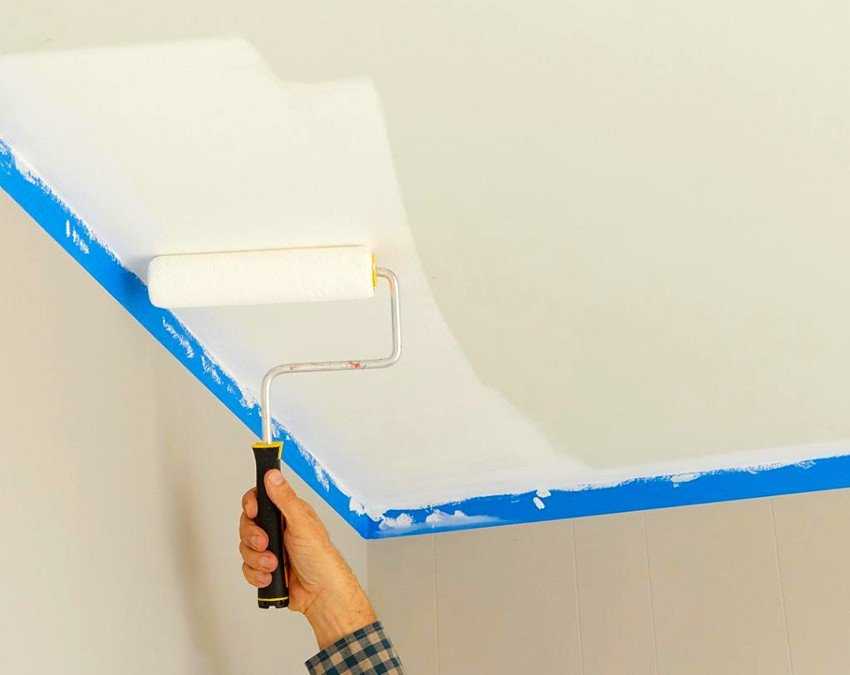 Что выбрать для покраски потолка: какая краска лучше, водоэмульсионная или другие