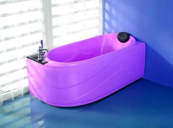 Цветные акриловые ванны (53 фото): прямоугольные и другие модели. рекомендации по выбору