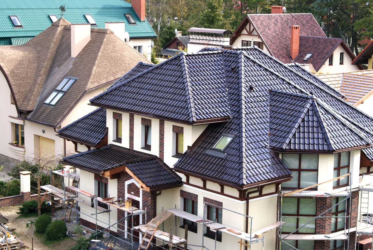 Крыша частного дома: виды, конструкции и фото