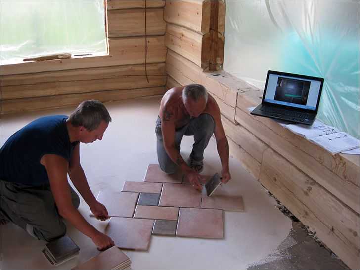 Нескользящая плитка для бани на пол (39 фото): как положить плитку на деревянный пол с уклоном, выбор клея и укладка