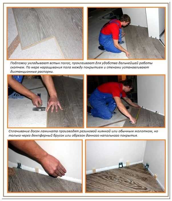 Укладка ламината на бетонный пол с подложкой | советы специалистов