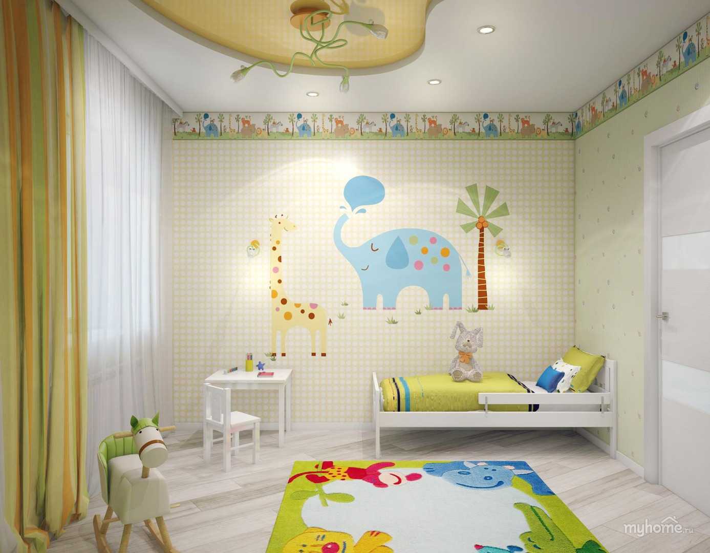 Обои в детскую комнату для мальчиков: виды, цвет, дизайн, фото, комбинирование