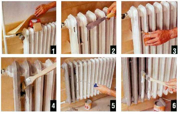 Как снять старую краску с трубы отопления - химический и механический способы