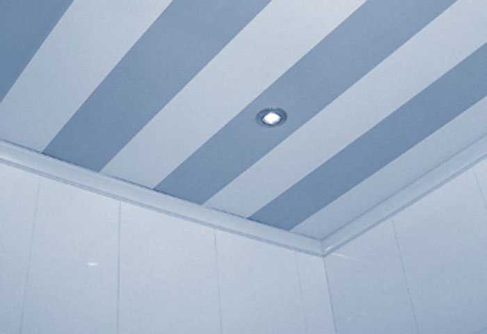 Как правильно сделать потолок в ванной из пластиковых панелей