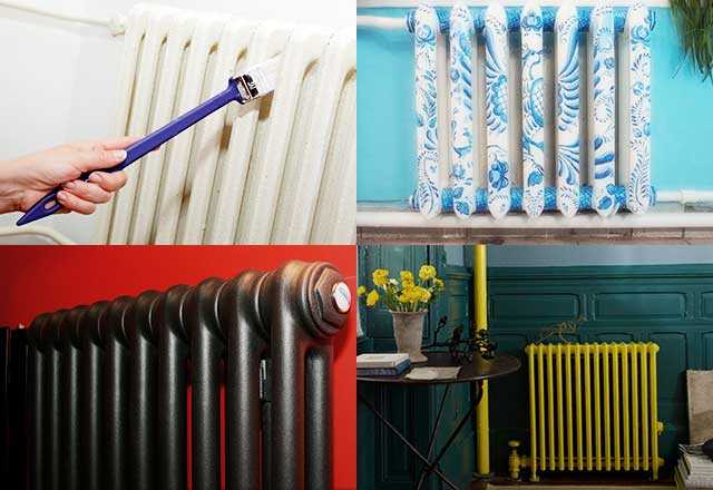 Можно ли и как покрасить горячие радиаторы отопления?