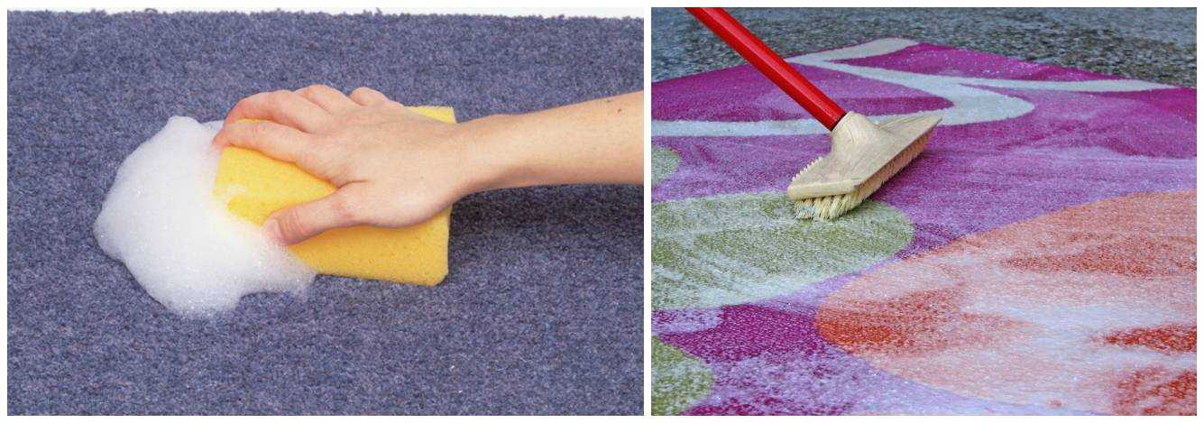 Эффективная чистка ковролина из разных материалов в домашних условиях