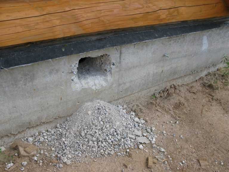 Продухи в фундаменте деревянного дома: устройство, сколько нужно делать