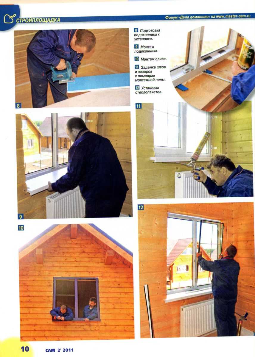Установка пластиковых окон в деревянном доме (40 фото): как установить, особенности монтажа конструкций из пвх