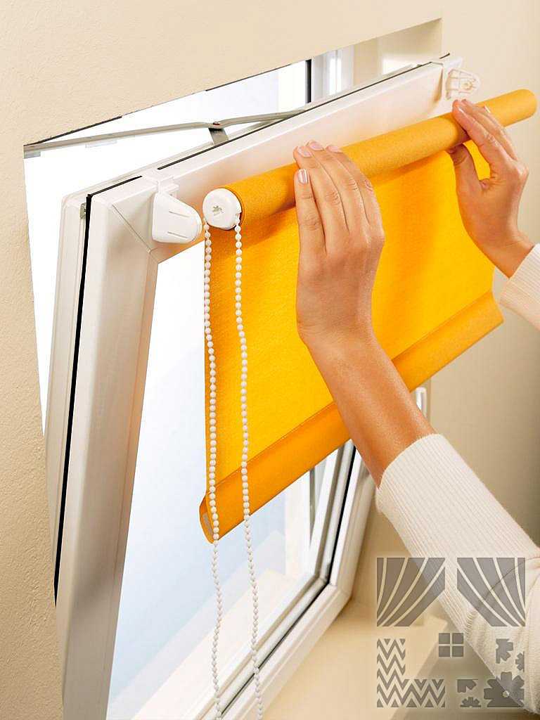 Рулонные шторы самостоятельно из ткани: выбор конструкции