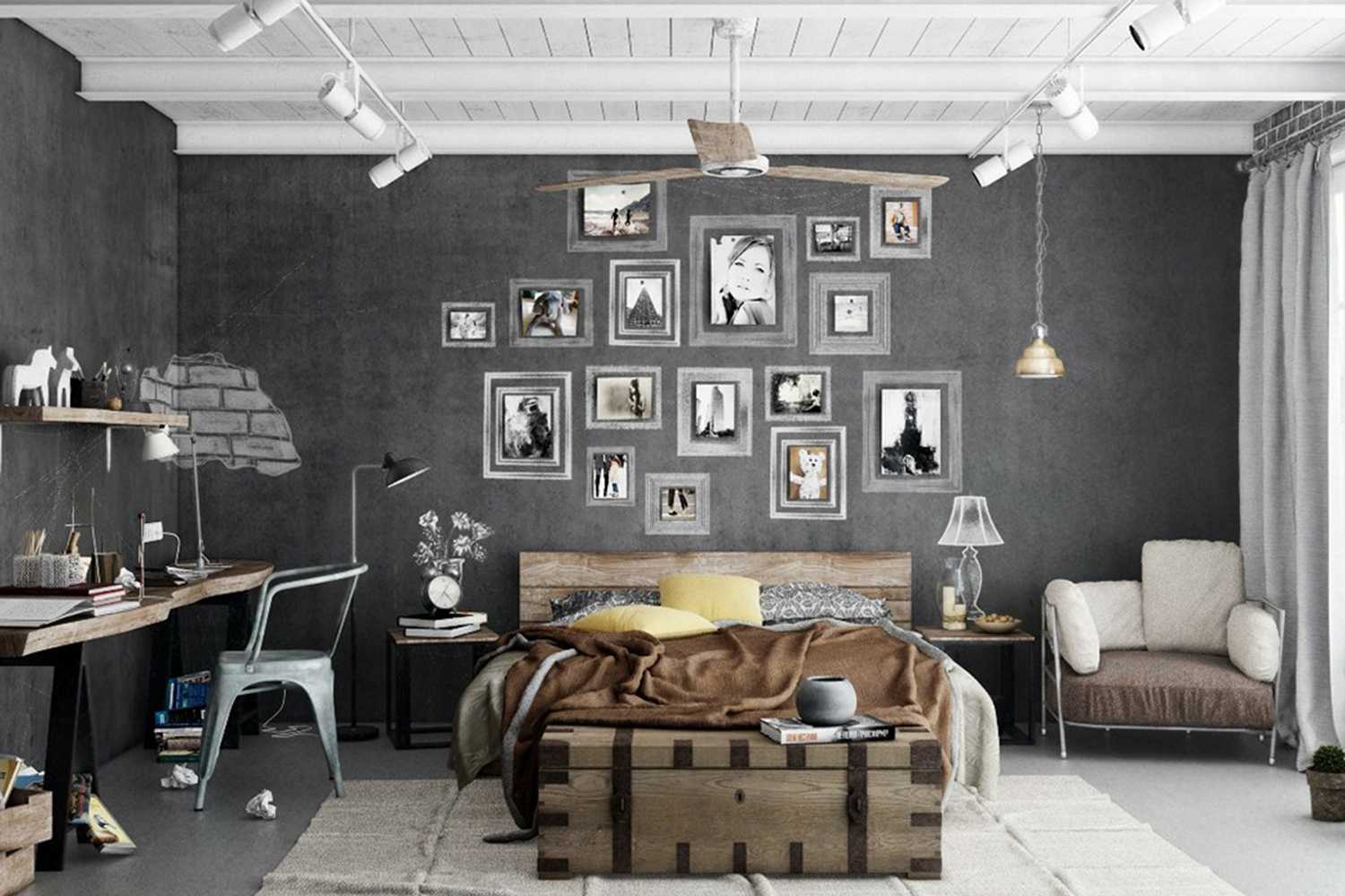 Топ-50 лучших интерьеров уходящего года: покраска стен в квартире, дизайн, фото изысканных приемов