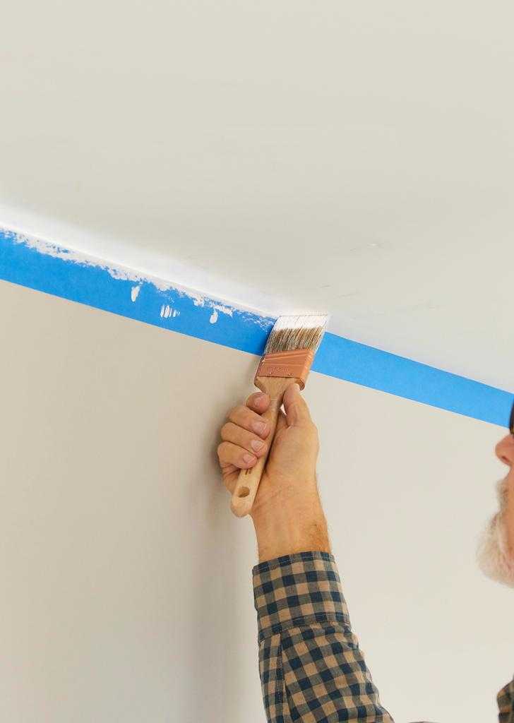 Каким валиком лучше красить потолок водоэмульсионной краской – выбор валика, правила покраски потолка