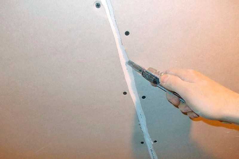 Стыки гипсокартона на стене: чем замазать швы, как заделать угловые .