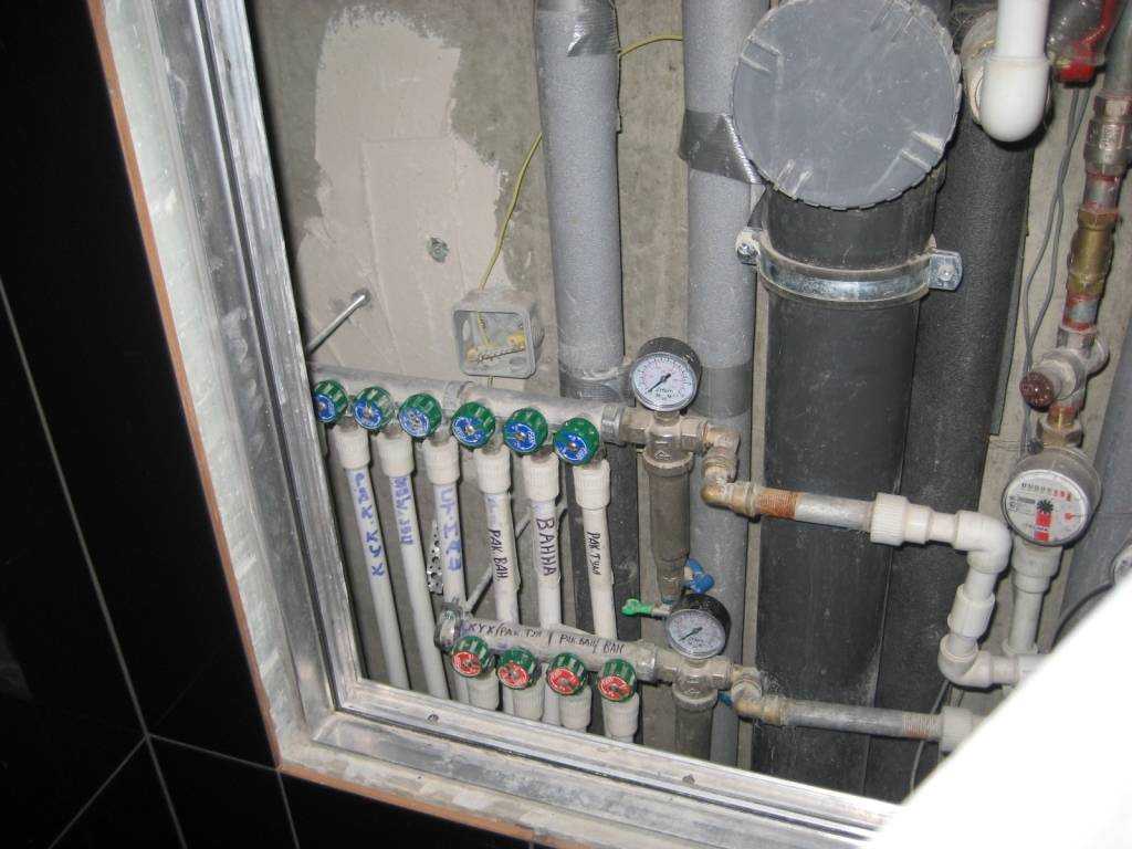 Водопровод в квартире: устройство, замена, прокладка, подключение