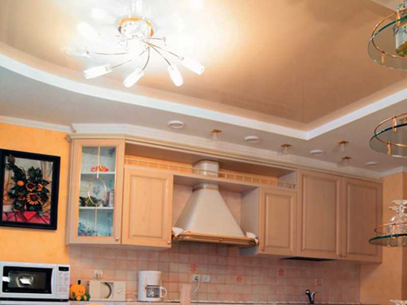 Подвесной потолок на кухне, подбор светильников, дизайн своими руками: видео-инструкция и фото-уроки