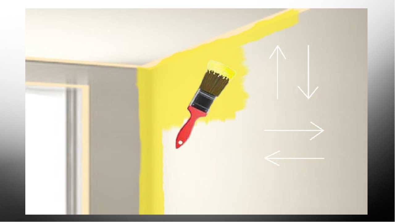 Как и каким валиком правильно красить стены?