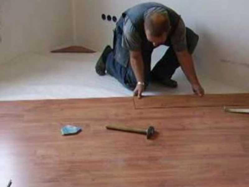 Укладка ламината на бетонном полу — как стелить своими руками