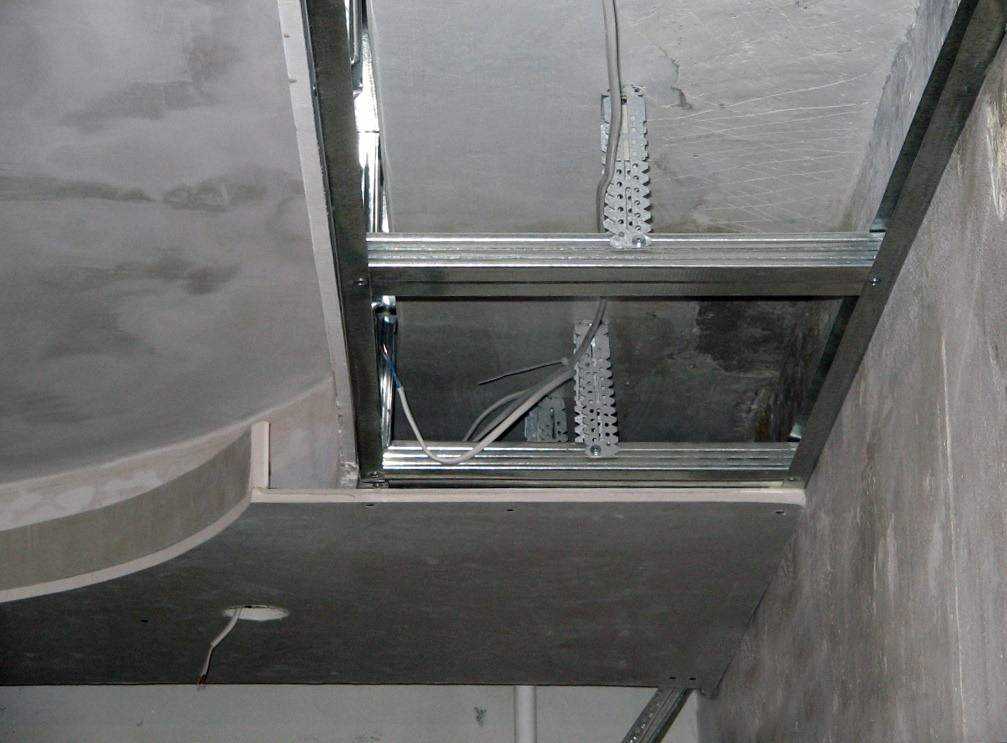 Потолок из гипсокартона с подсветкой своими руками: пошаговая инструкция с фото