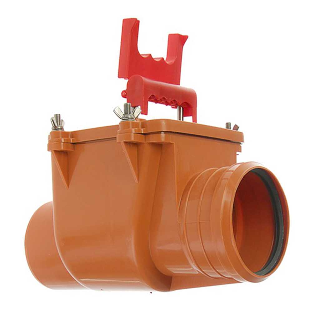 Обратный клапан для канализации ( 50, 110 мм): для чего нужен, как установить