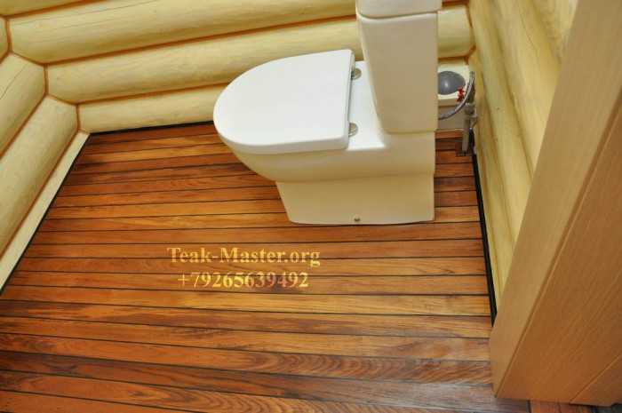 Как грамотно сделать пол в ванной комнате деревянного дома