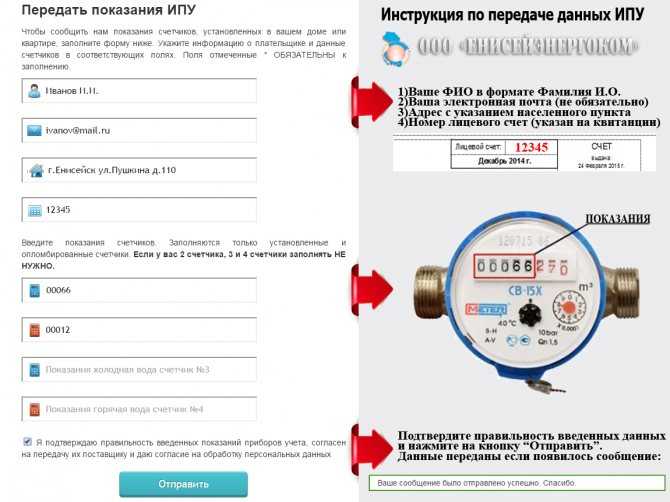 Передать показания счетчиков воды в москве: личный кабинет mos ru