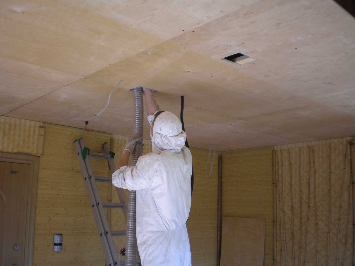 Звукоизоляция потолка в частном доме с деревянными перекрытиями