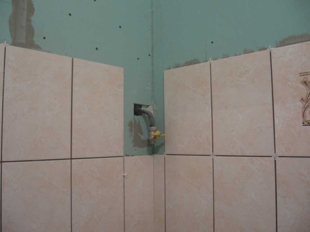 Правила укладки плитки на гипсокартон в ванной комнате