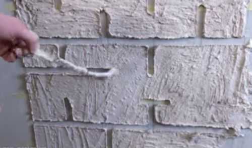 Имитация настоящей кирпичной стены своими руками из разных материалов