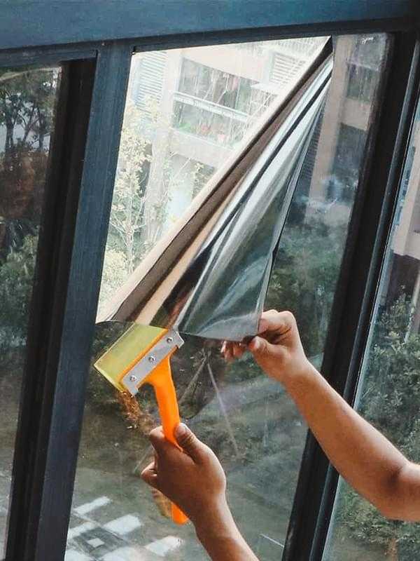 Пленка от солнца на окна: солнцезащитная и светоотражающая штора, защита от света в квартире, защитная отражающая продукция