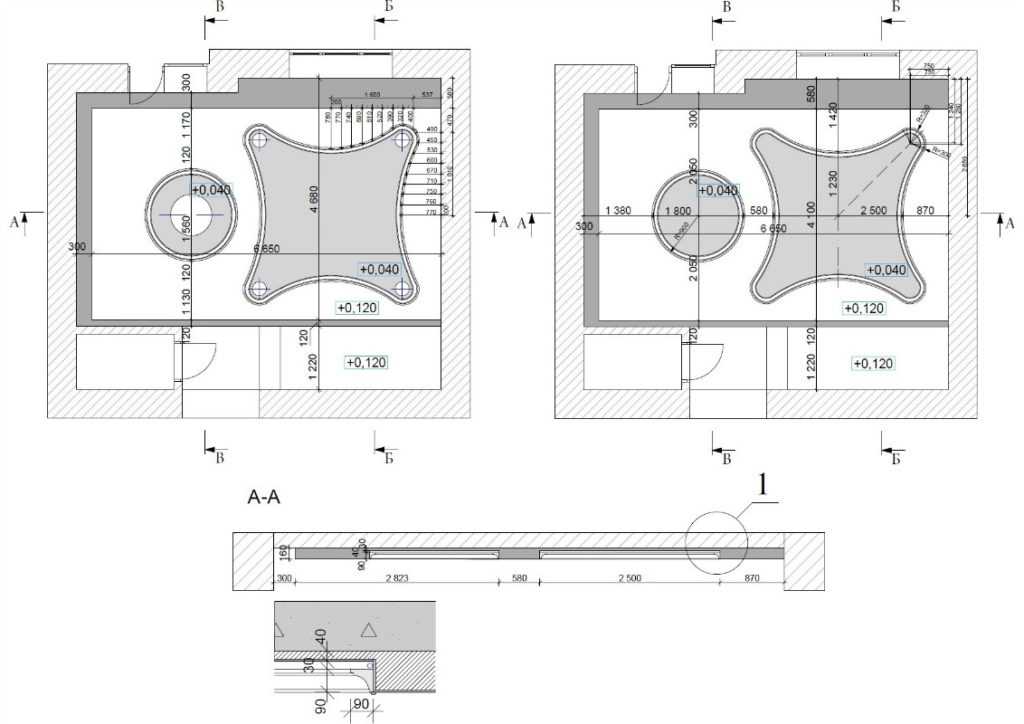 Двухуровневые потолки из гипсокартона: особенности дизайна