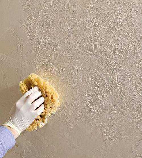 Как покрасить стены в квартире своими руками фактурной краской: способы