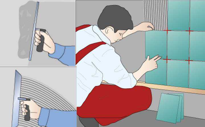 Инструкция: как класть плитку на гипсокартон